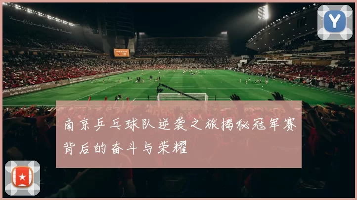 南京乒乓球队逆袭之旅揭秘冠军赛背后的奋斗与荣耀